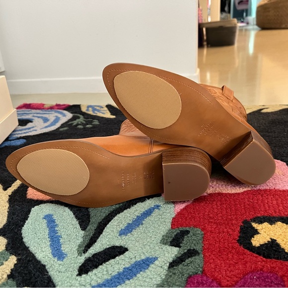 bottines sezane camel